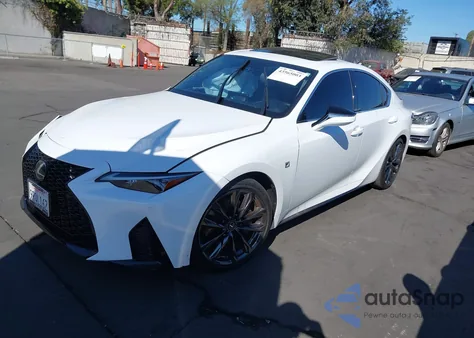 2024 Lexus Is 350 F Sport из США, поврежденный, VIN JTHGZ1B23R5082202